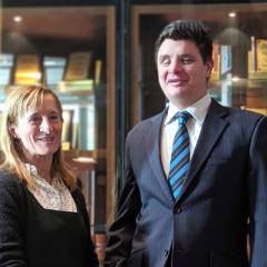 Dr Kathy Ellem and Dr Paul Harpur